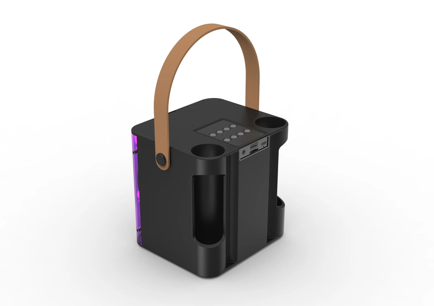 COLSUR 829 High Power Karaoke Bluetooth Speaker With RGB Lights