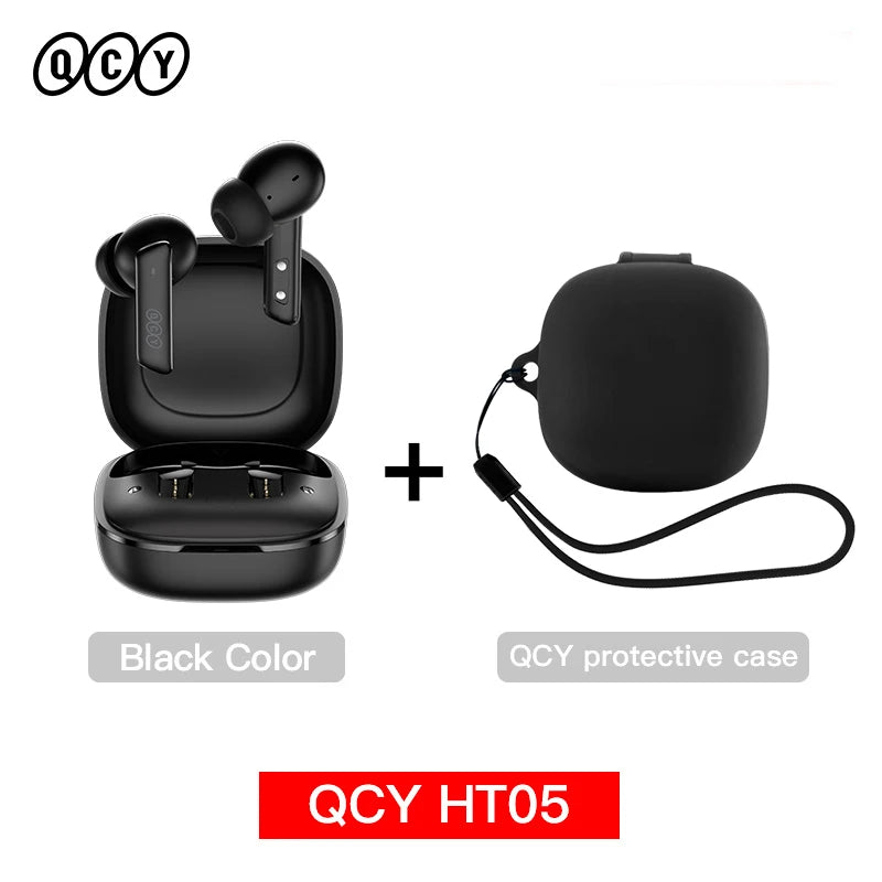 QCY HT05 ANC Wireless Earbuds 40dB Noise Cancellation Bluetooth 5.2