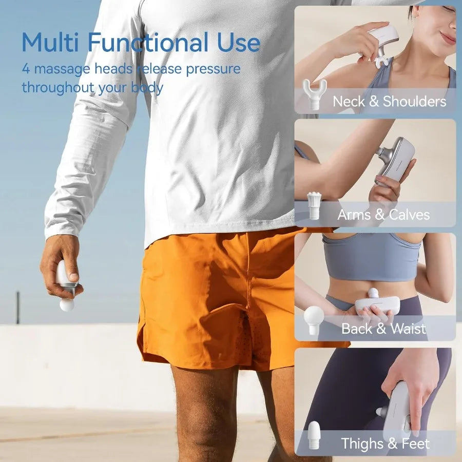 Massage Gun Percussion Massager With All In One Travel Case