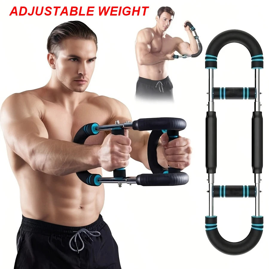 Adjustable Resistance Chest And Arm Trainer For Home Gym Equipment