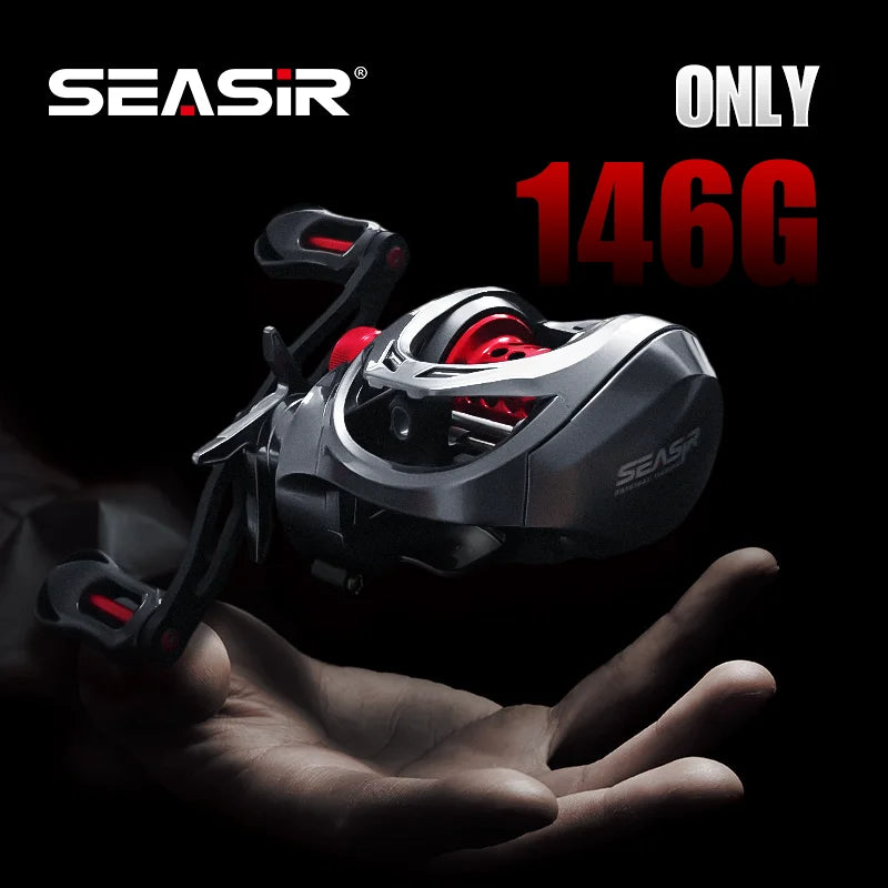 SeaSir Mansory Baitcasting Reel Ultralight Carbon 7 to 1 Ratio