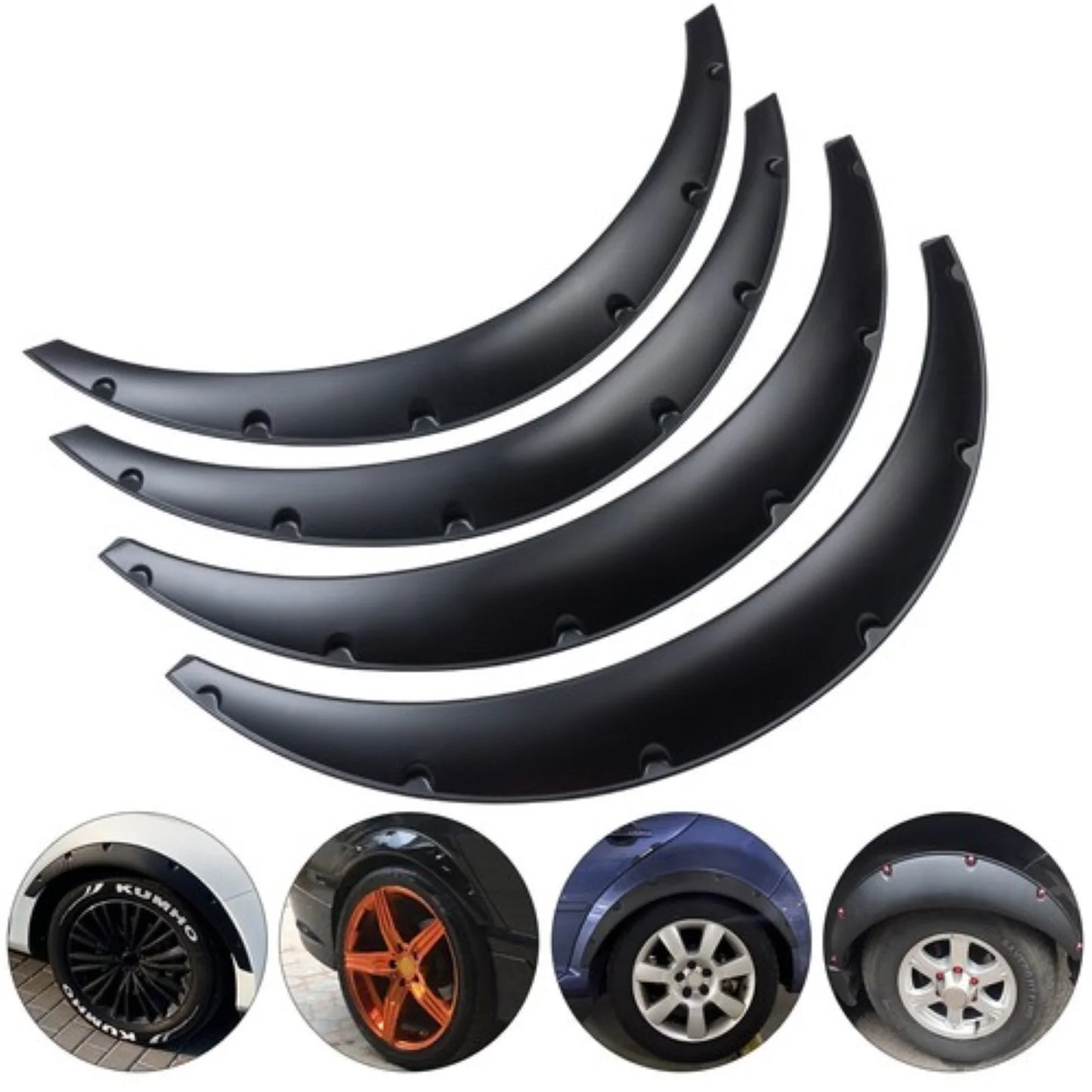 Kia Optima Fender Flares ABS Wheel Arch Body Kit Durable