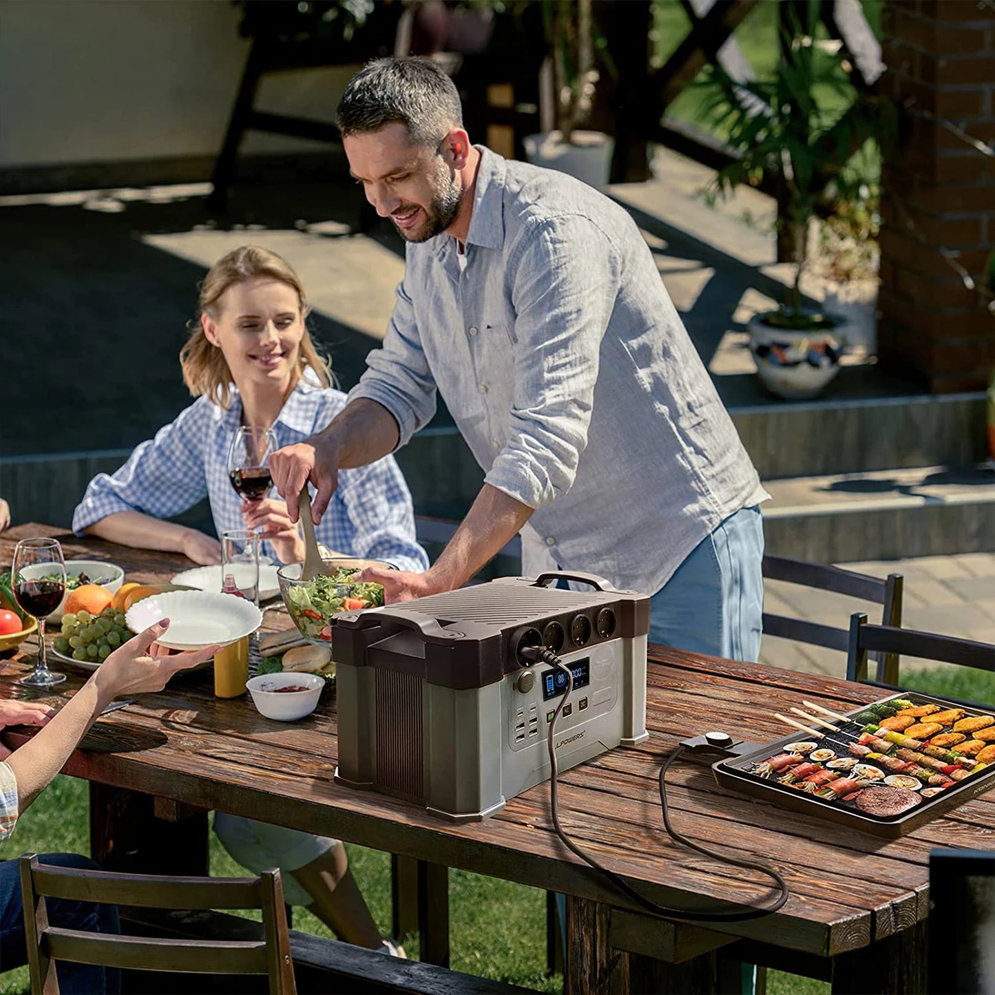 ALLPOWERS Portable Power Station MPPT Solar Generator With AC Outlets