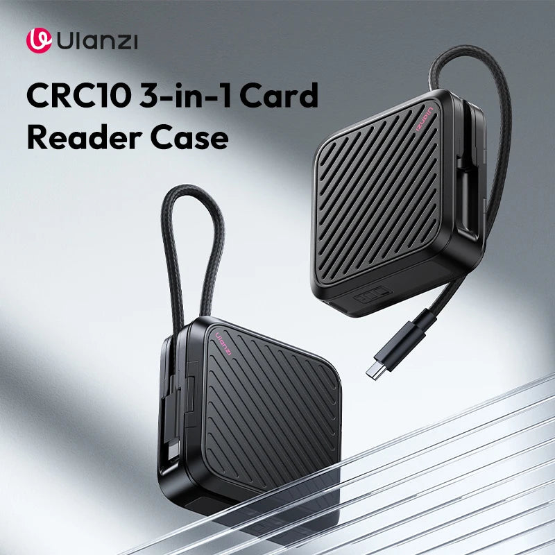 Ulanzi CRC10 3 In 1 Card Reader Case USB 3 2 Gen2 High Speed