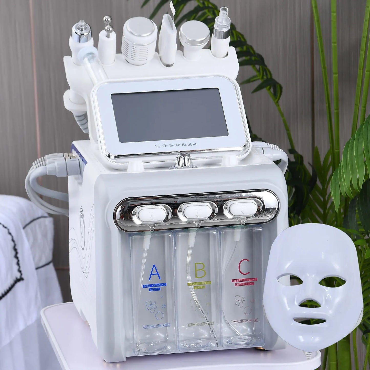 Amilibeauty 7 In 1 H2O2 Hydrofacial Skin Cleansing Machine Home Use