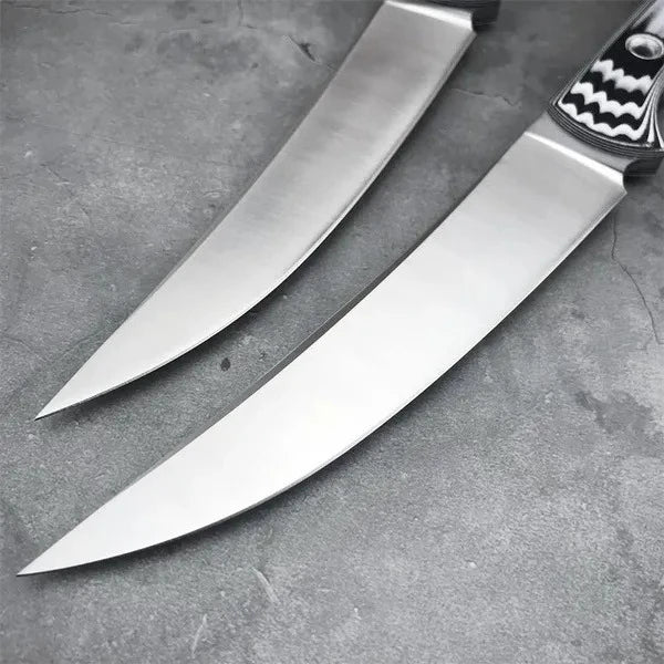DIY Supplies Meatcrafter Fixed Blade Knife D2 With G10 Handle