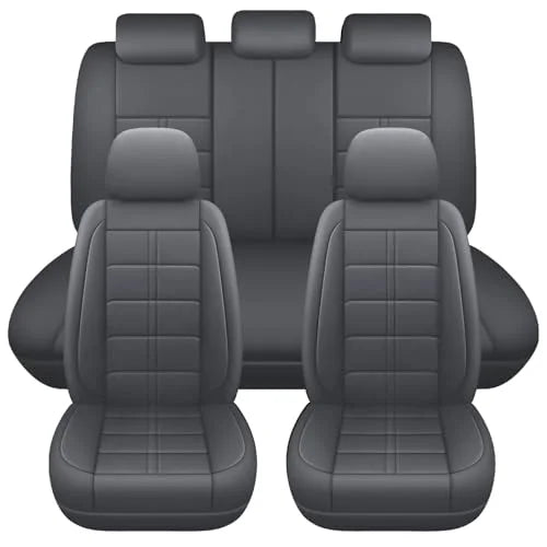 PU Leather Car Seat Covers Universal Fit Waterproof Breathable