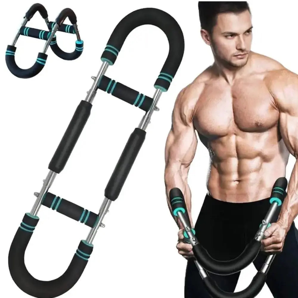 Adjustable Resistance Chest And Arm Trainer For Home Gym Equipment