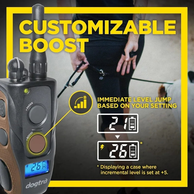 Dogtra Remote Training E Collar Handsfree Square 0.75 Mile Range