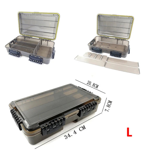Waterproof Fishing Tackle Box High Capacity Storage