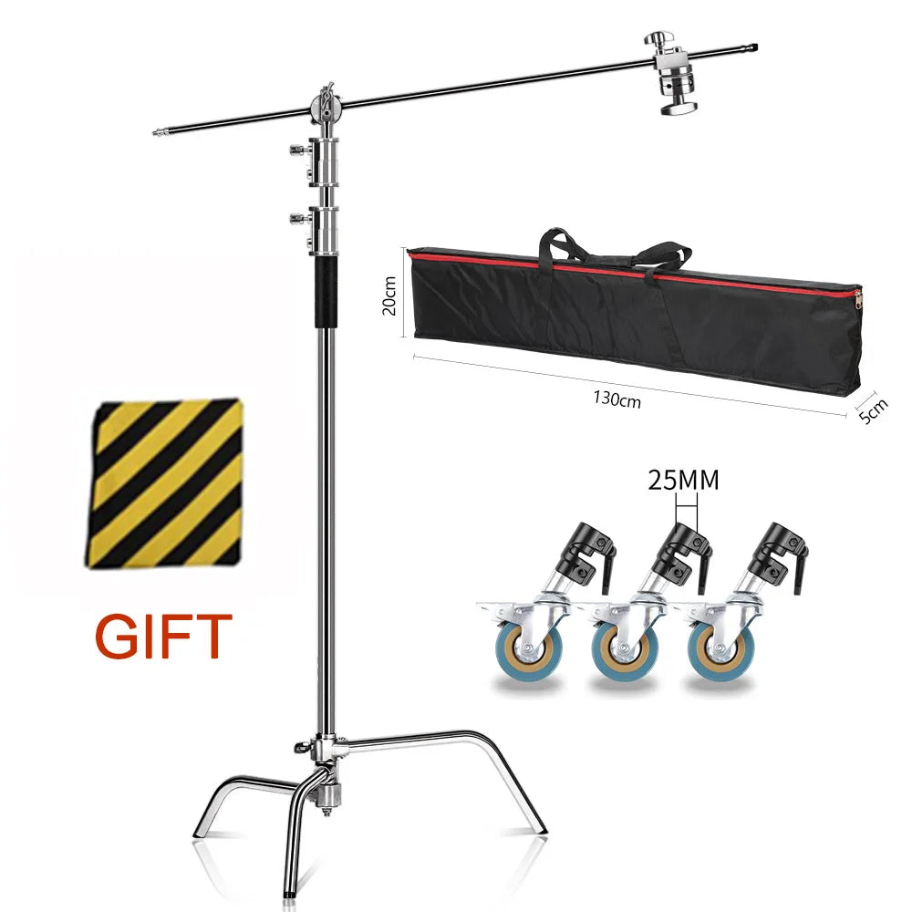 SHC Stand C Stand Photography Stand Stainless Steel Arm Head