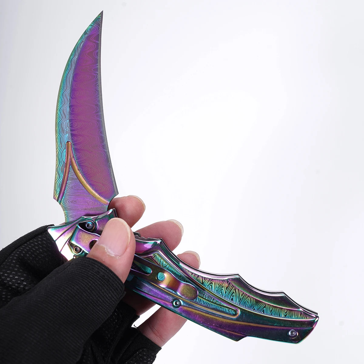 NonediY Stainless Steel Pocket Knife Tactical Folding EDC Tool