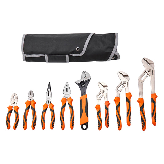 SucceBuy 8 Piece Pliers Set High Carbon Steel Multi Function Kit