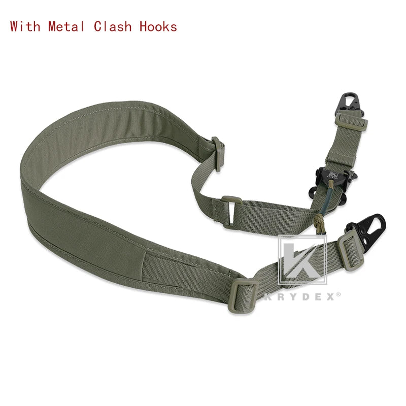 KRYDEX Tactical Modular Slingster Gun Strap 2 Point Removable Padded