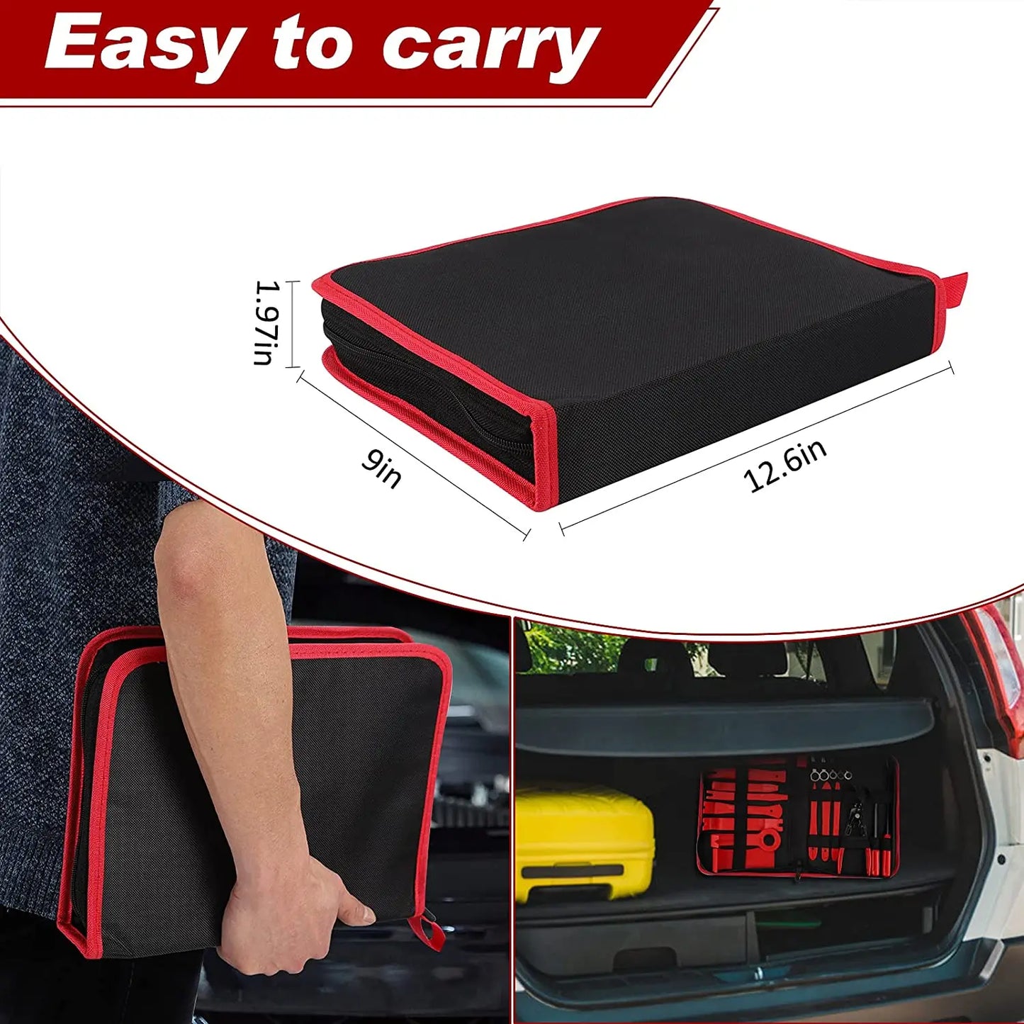 JOIGVFNH Car Interior Disassembly Kit 38Pcs Trim Removal Tool Set