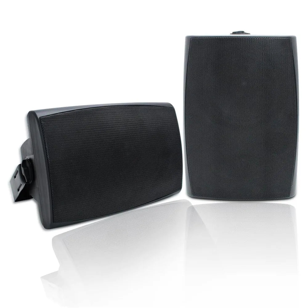 Herdio 2 Pack Outdoor Wall Mount Passive Waterproof 400W Speakers