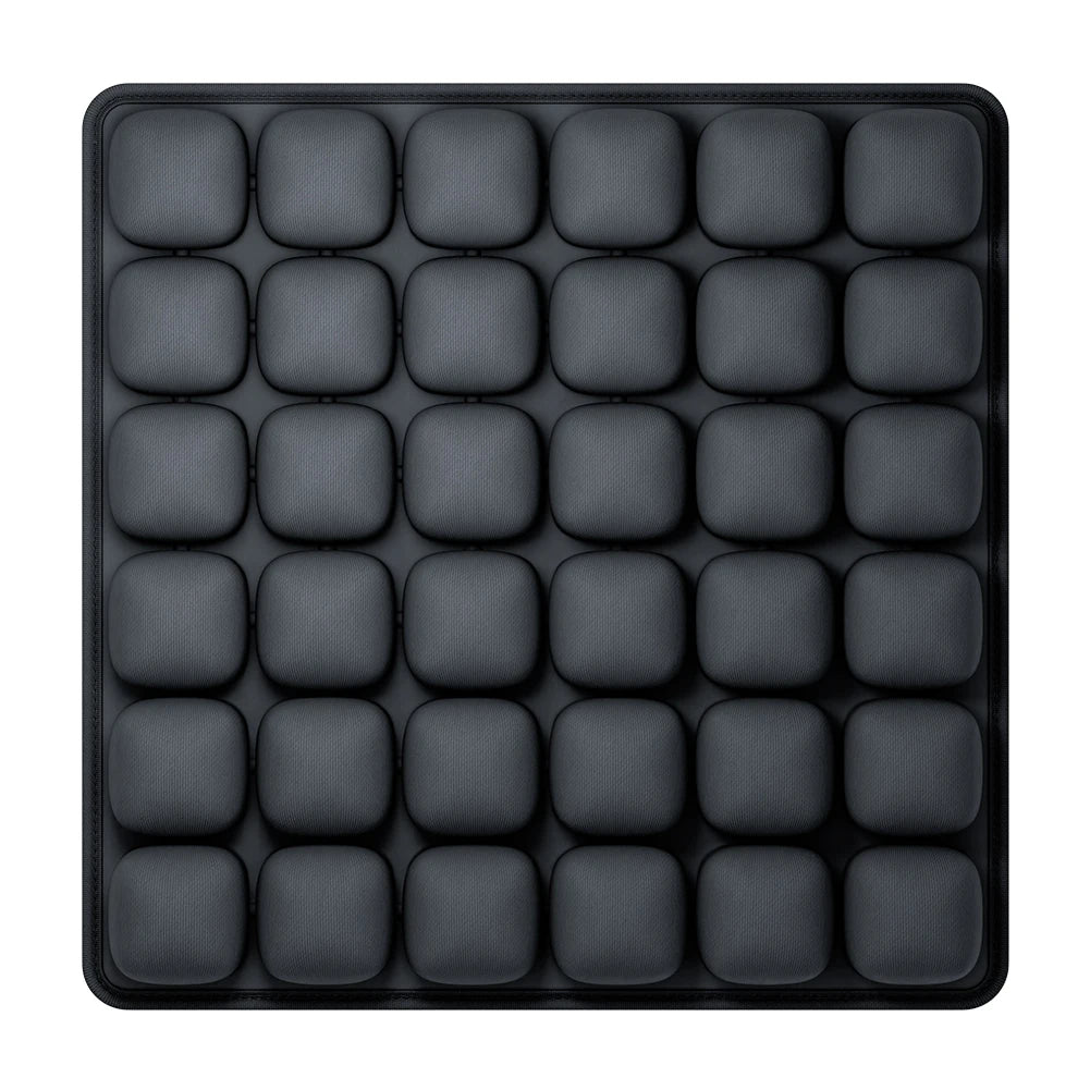 Inflatable Seat Cushion With Storage Bag For Office Chair Wheelchair