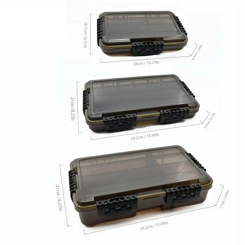 Waterproof Fishing Tackle Box High Capacity Storage