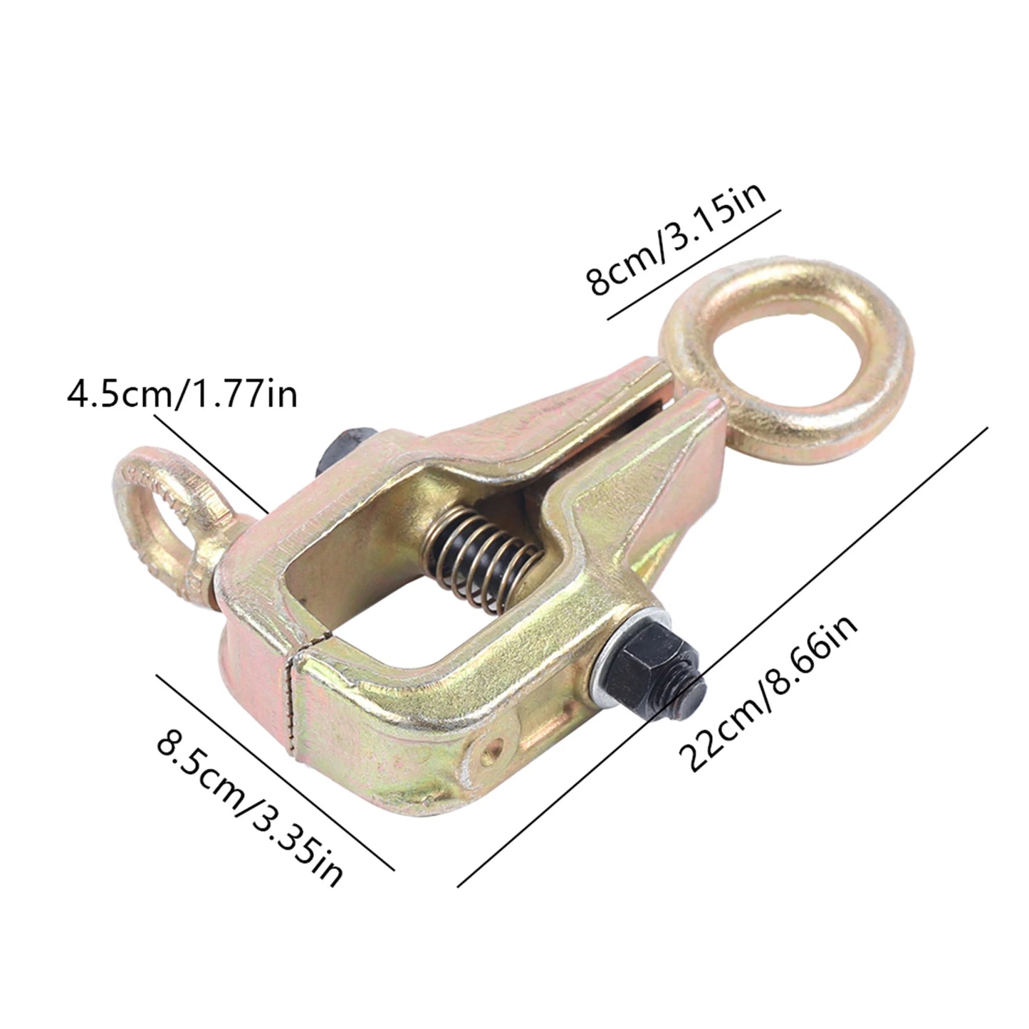 2 Way Auto Body Repair Dent Puller Self Tightening Clamp