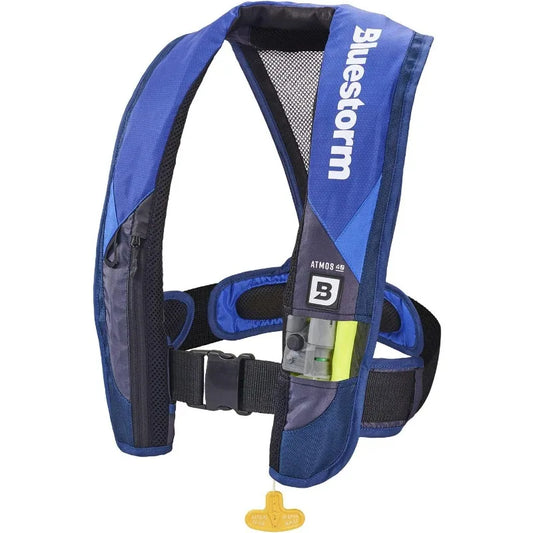 YTYIN Bluestorm Atmos 40 Automatic/Manual PFD Life Jacket USCG Approved