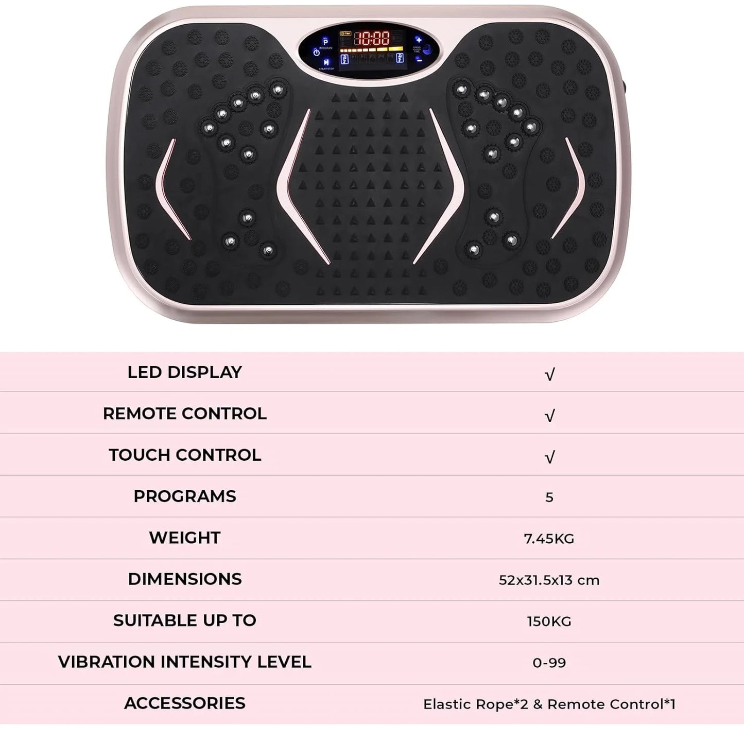 Vibration Plate Fitness Board For Home Full Body Exercise Machine