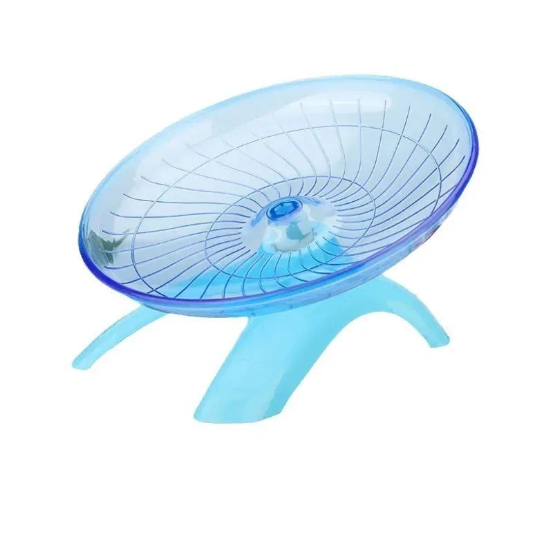 Hamster Running Wheel Toy For Small Pets Silent Rotating Disc