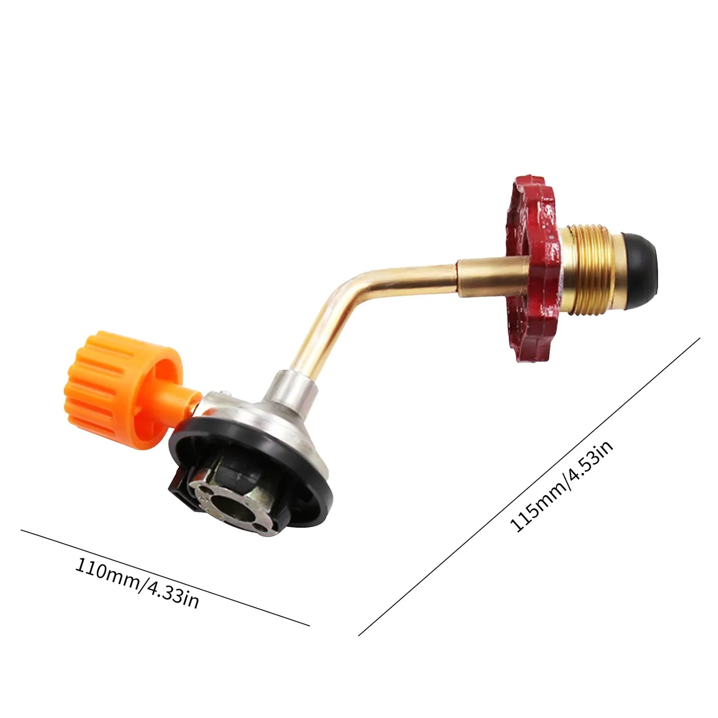 Shunmaii Gas Butane Cylinder Refill Direct Connector Adapter
