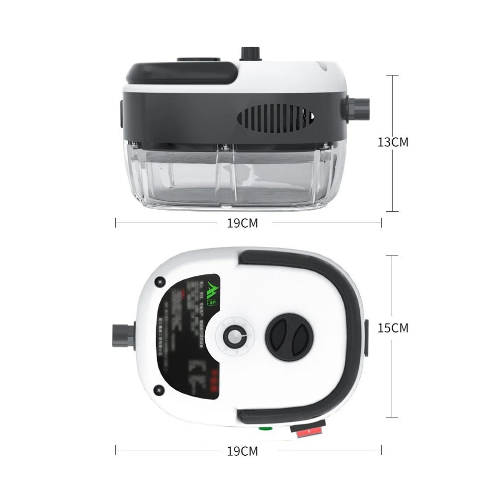 Romellar 1500W Portable Handheld Steam Cleaner High Temperature Pressurized