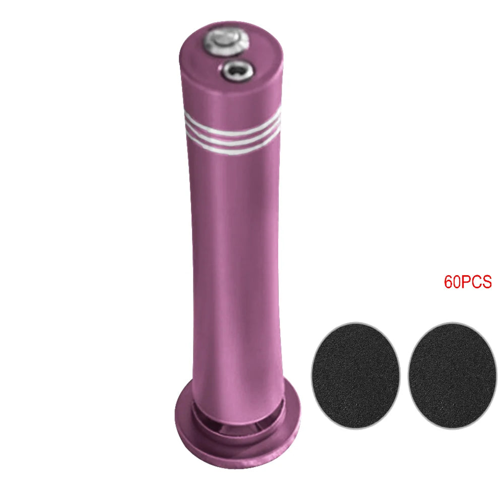 Shunmaii Electric Pedicure Foot Callus Remover Tool With 60 Sandpaper Discs