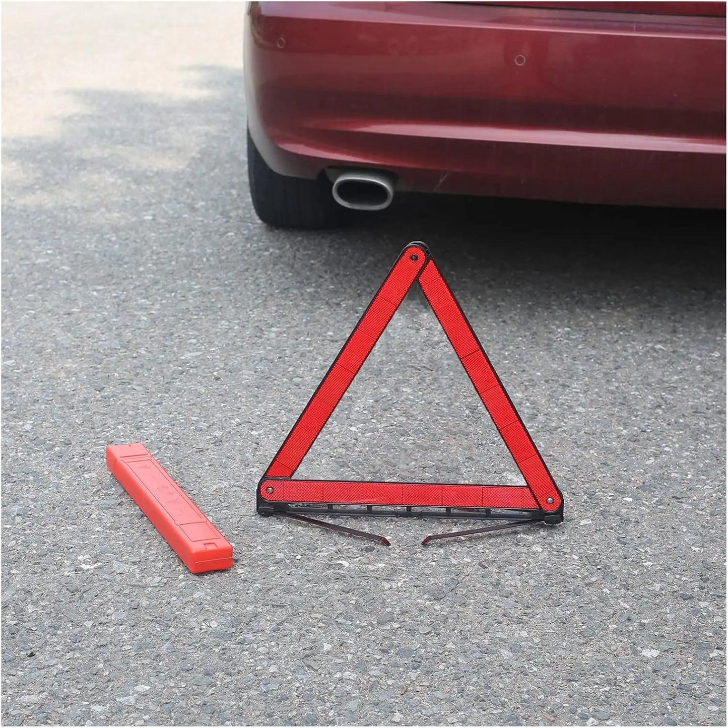 XMSJ Car Roadside Emergency Kit Premium Jumper Cables Tow Strap
