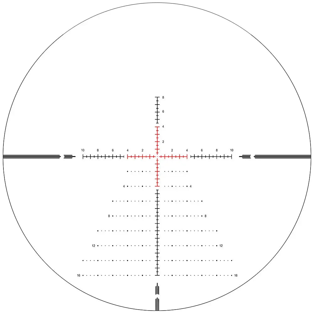 WestHunter HDN FFP Riflescope Zero Stop With Mil Adjustment