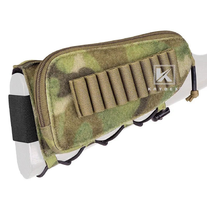 KRYDEX Tactical Buttstock Ammo Shell Holder and Utility Pouch