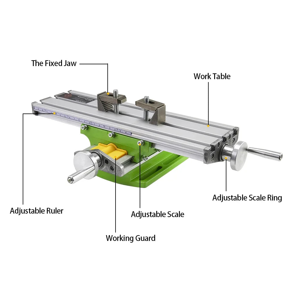 Allsome BG6330 Cross Slide Table for Milling and Drilling