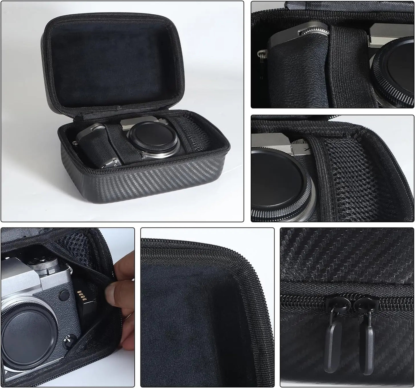 XMSJ Hard EVA Travel Case for Fujifilm X Series Cameras