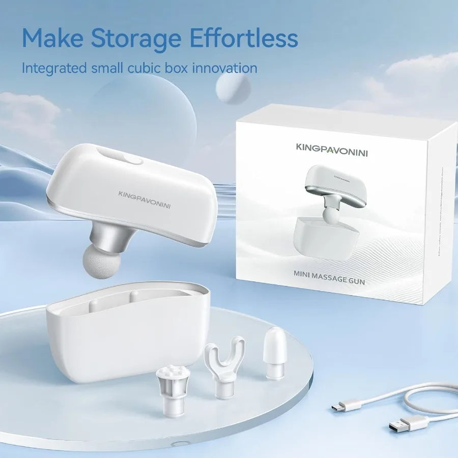 Massage Gun Percussion Massager With All In One Travel Case