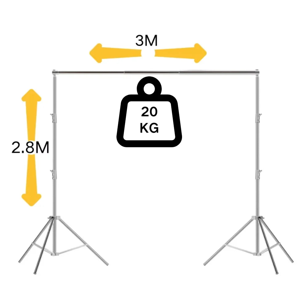 SHCN Background Stand Crossbar Photography Backdrop System