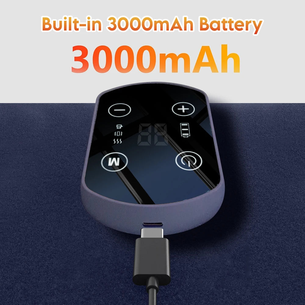 Wireless Heating Wrist Massager With 5 Heat Levels And Vibration