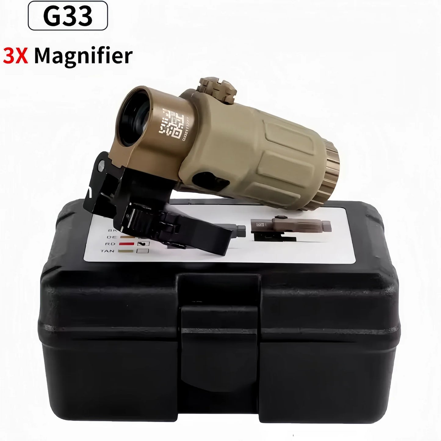 Nabila G33 G43 G45 Tactical Magnifier Scope For Airsoft