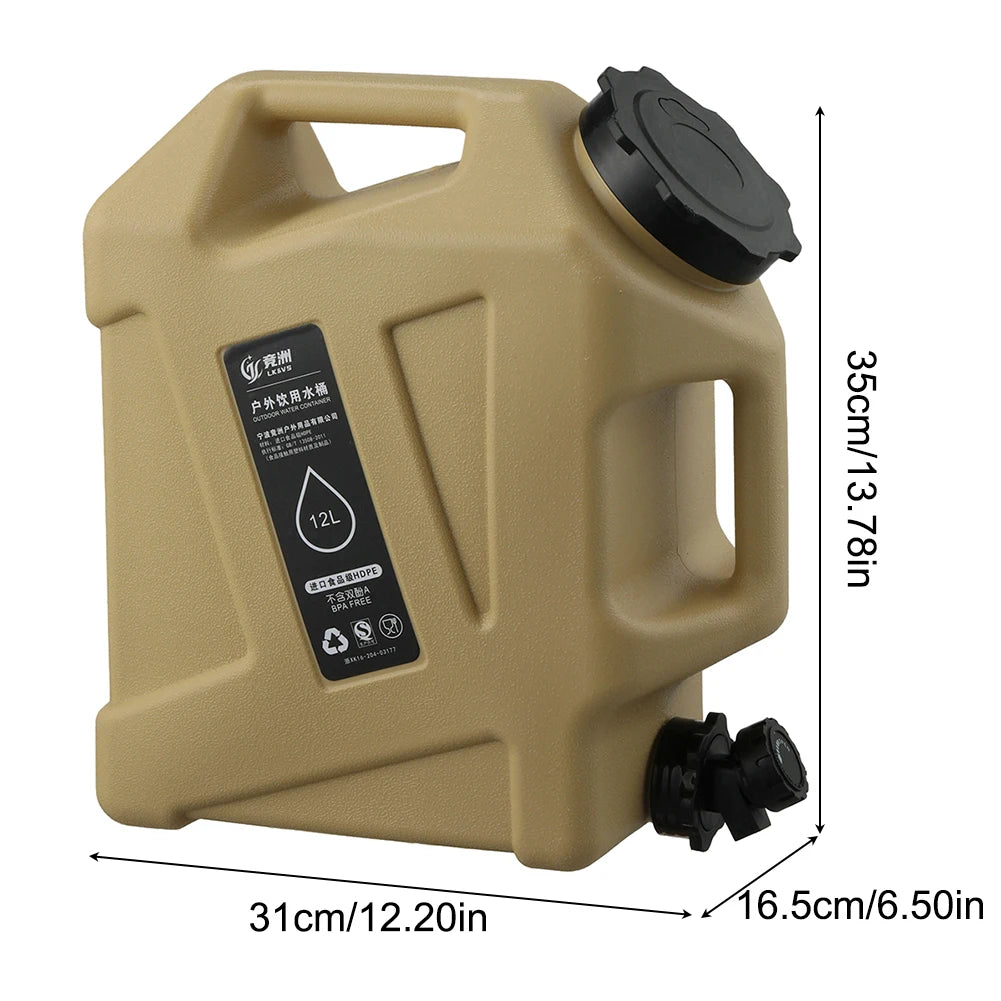 APWIKOGER Camping Water Container Water Storage Carrier For Outdoor