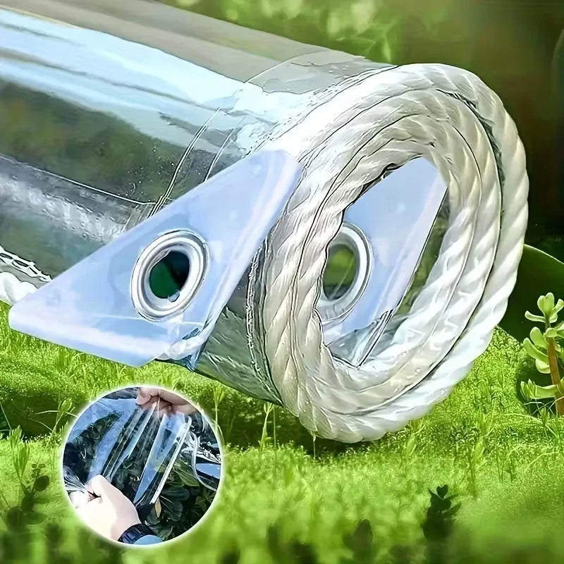 NONECN Heavy Duty Waterproof Vinyl Tarp With Grommets