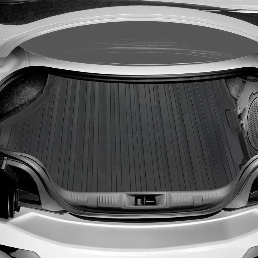 XMSJ Mustang Cargo Liner Custom Fit With Subwoofer Protection Mat