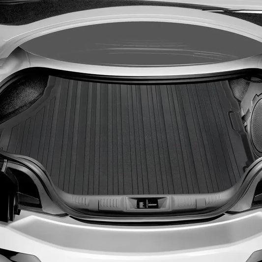 XMSJ Mustang Cargo Liner Custom Fit With Subwoofer Protection Mat