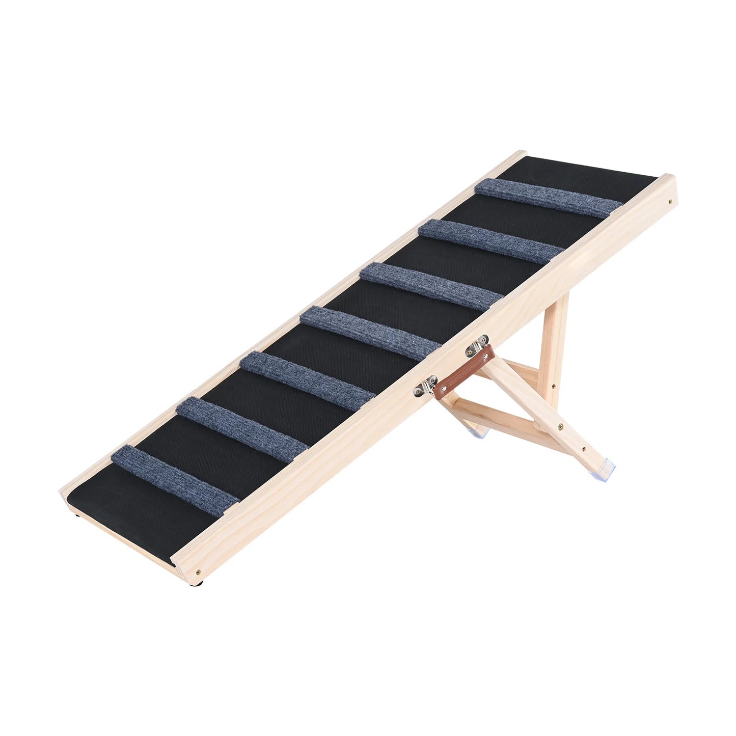 SucceBuy Folding Dog Ramp With Adjustable Height