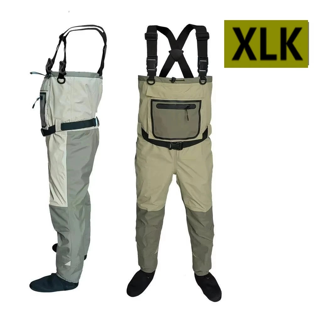 ELUANSHI Neoprene Fly Fishing Waders Unisex Quick Dry Waterproof