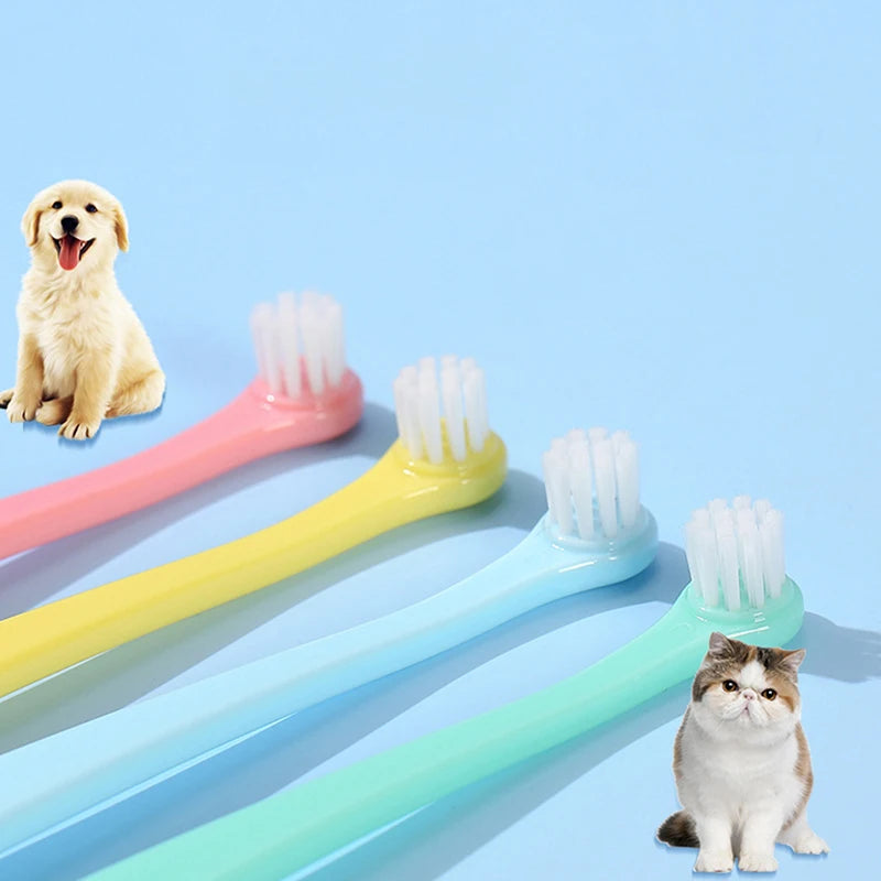 YTYIN Dog Toothbrush Small Head For Gentle Gingival Care