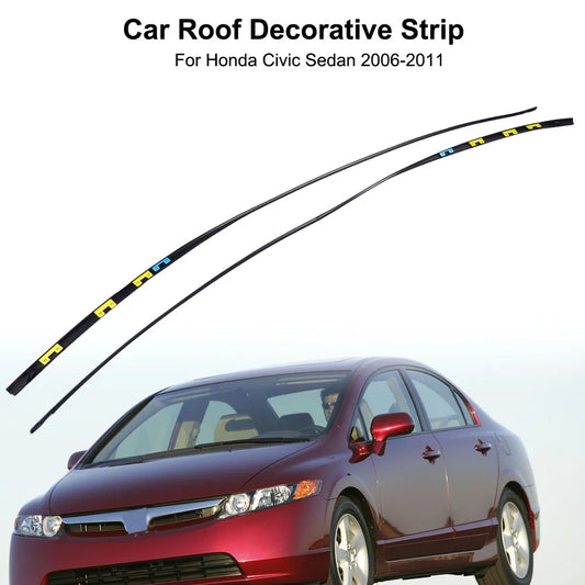 Honda Civic Decorative Rubber Trim Strip Left and Right Molding