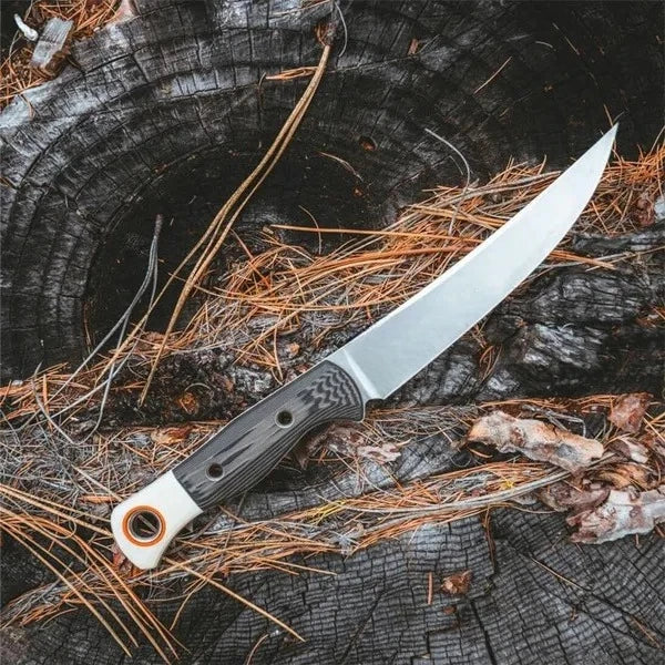 DIY Supplies Meatcrafter Fixed Blade Knife D2 With G10 Handle