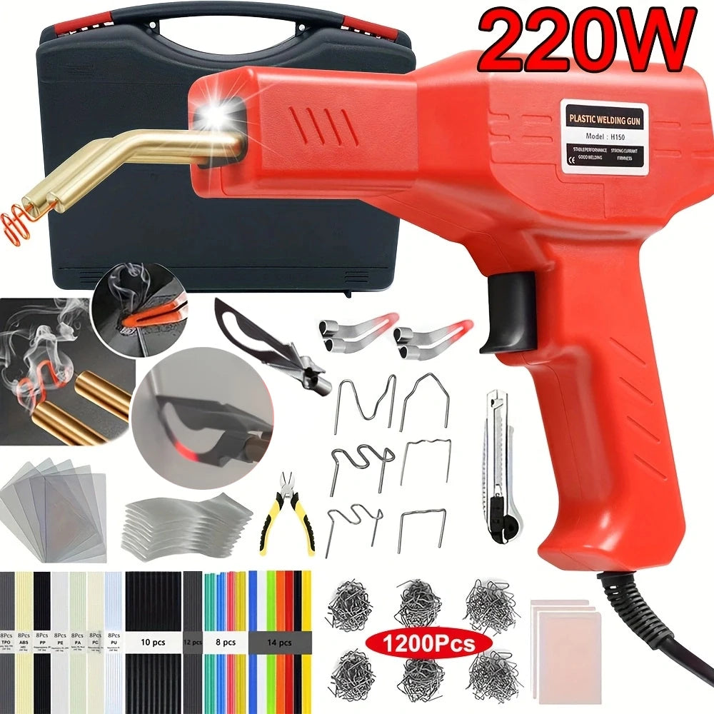 2-in-1 Plastic Welder Repair Kit for Car Bumpers and Plastics