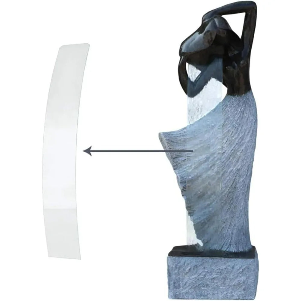 SAC Modern Waterfalling Fountain for Outdoor Indoor Zen Garden