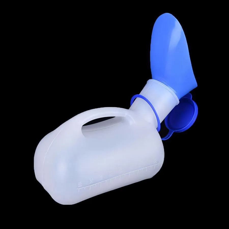 Portable Urinal for Travel and Outdoor Use in Emergency Vehicles